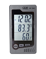 DT-322 ИЗМЕРИТЕЛЬ ТЕМПЕРАТУРЫ И ВЛАЖНОСТИ, ЧАСЫ