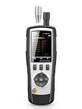 DT-9881M СЧЁТЧИК ПЫЛЕВЫХ ЧАСТИЦ, ИЗМЕРИТЕЛЬ ТЕМПЕРАТУРЫ И ВЛАЖНОСТИ, ДЕТЕКТОР HCHO И CO