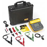 Fluke-1550С/KIT Мультиметр-мегаомметр (Кейс+3 зажима крокодил) до 5 кВ