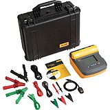 Fluke-1555/KIT Мультиметр-мегаомметр (Кейс+3 зажима крокодил) до 10 кВ