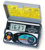 KEW 4105A - Цифровой измеритель сопротивления заземления