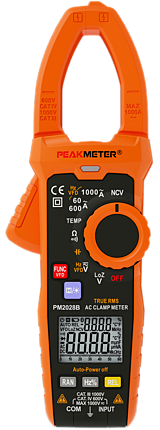 PM2028B Токовые клещи PeakMeter True RMS