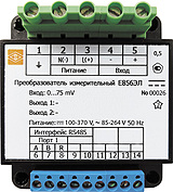 Е856ЭЛ с RS485   Преобразователь измерительный постоянного тока и напряжения